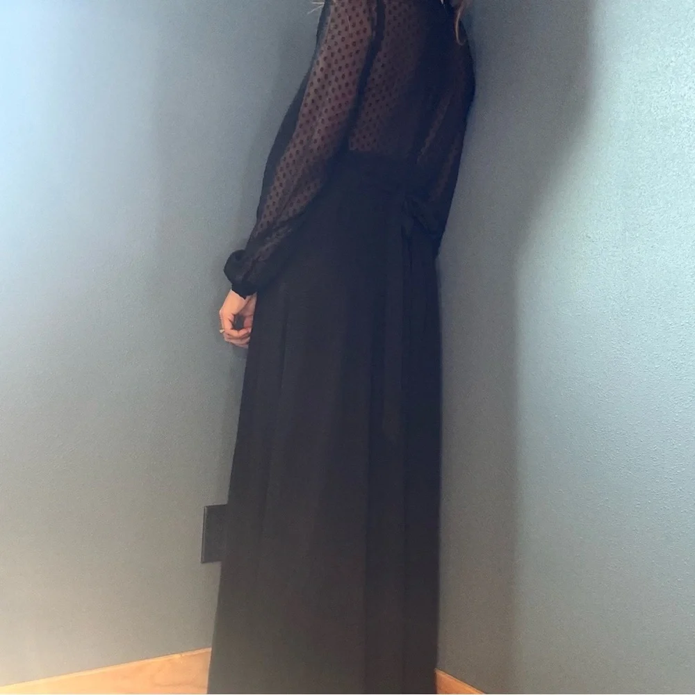 Revolve Privacy Please Stockton Dress Black Size Medium - Picture 6 of 14